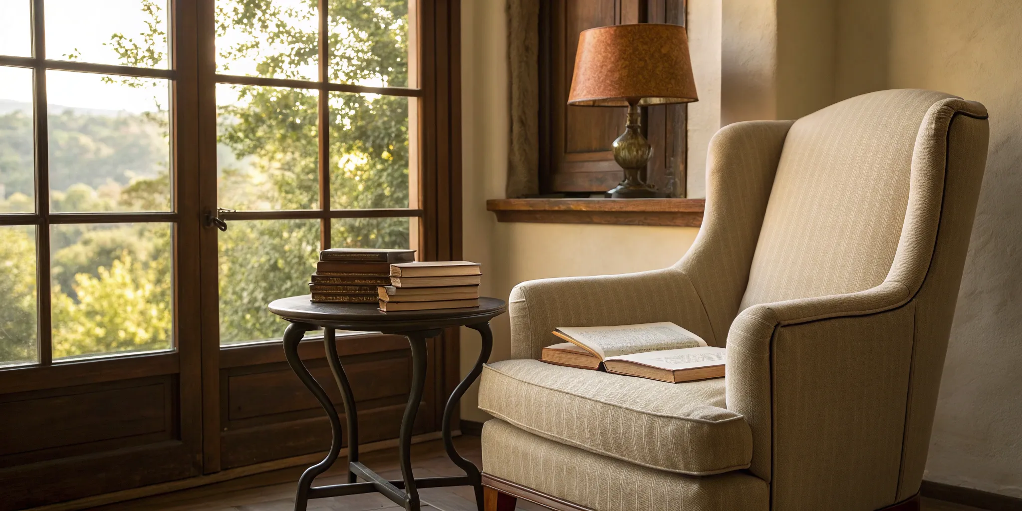 Reading Genius® 3.0 Blog 94 An ideal reading environment with an armchair, set up to retain information from books.