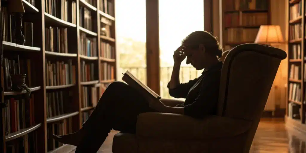 Subvocalization Psychology: Is It Helping or Hurting? 9 A reader focused on their inner voice, exploring the psychology of subvocalization.