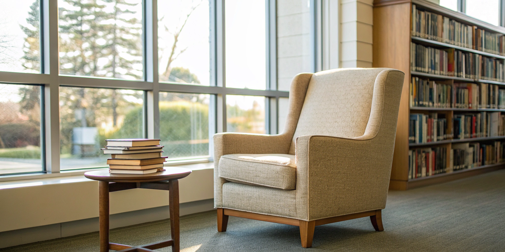Reading Genius® 3.0 Blog 54 A quiet reading corner with books, the ideal environment to build the important reading skills for success.