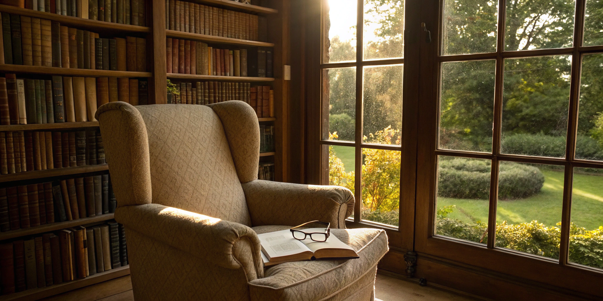 Reading Genius® 3.0 Blog 41 A cozy reading nook with an open book, one of the top ways for students to improve reading skills.