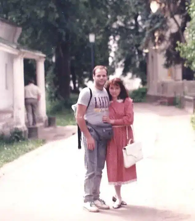The Story of Ed v1 25 Archive photo of a young Ed Strachar abroad