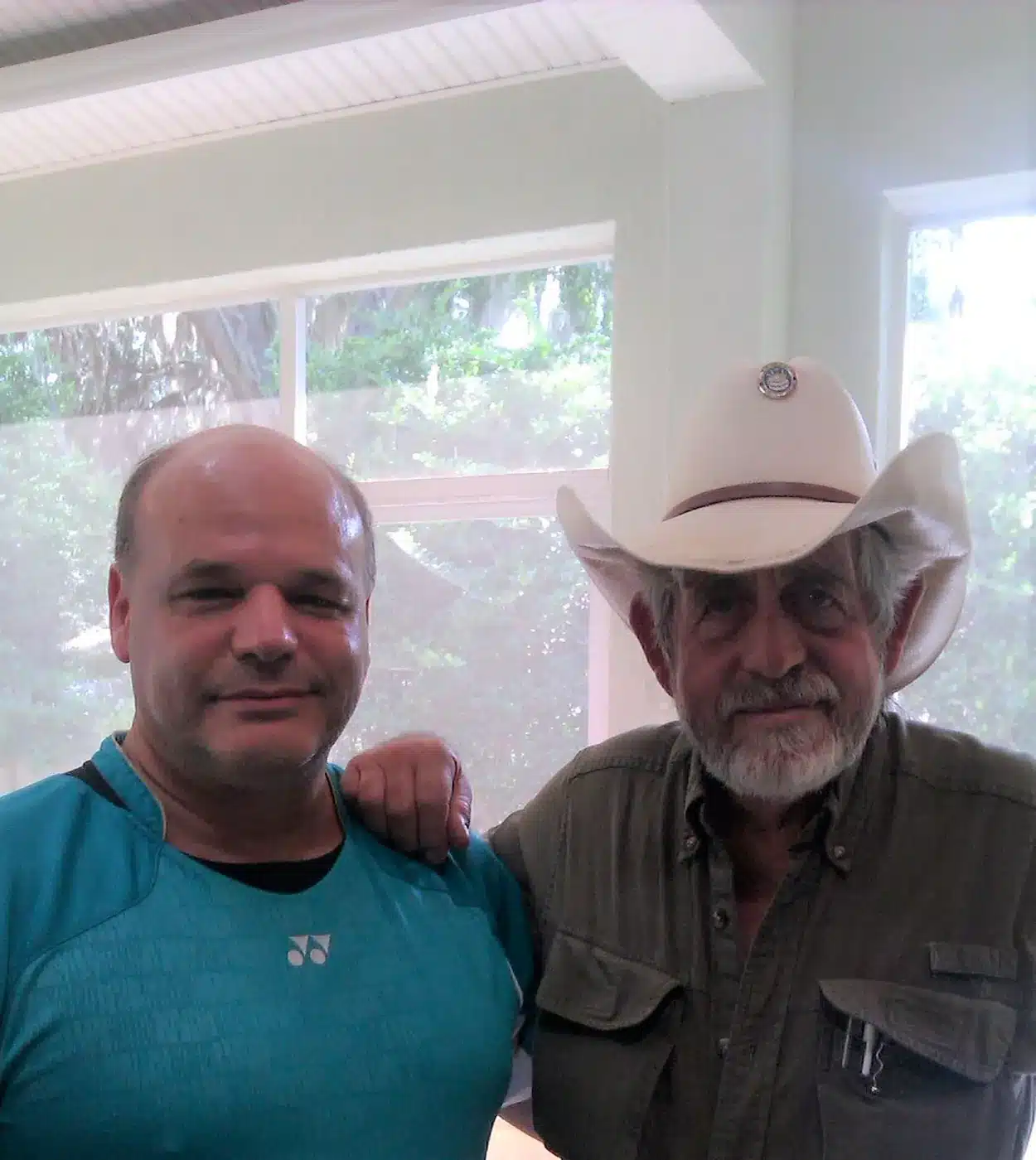 Ed's Biography v1 33 Ed with Elite Healer Raymon Grace, One of Ed's Great Mentors