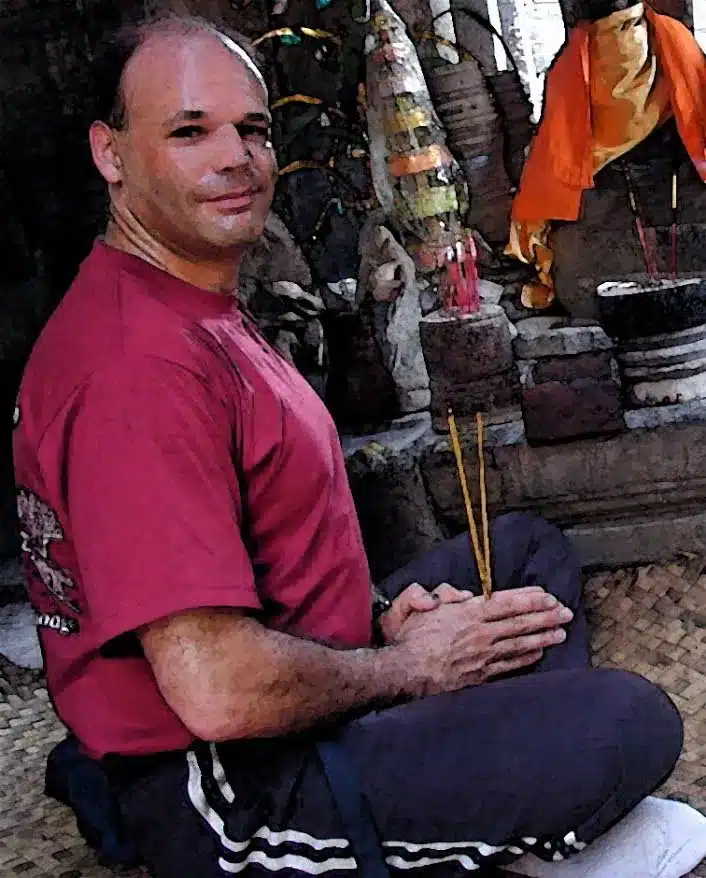 Ed's Biography v1 28 Ed at a temple